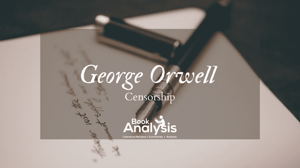 Censorship and George Orwell 1 Censorship and George Orwell 1