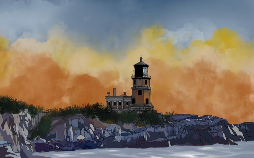 To the Lighthouse by Virginia Woolf Digital Art