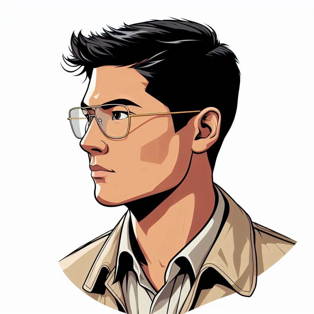 Daniel Bae Cartoon Portrait Art